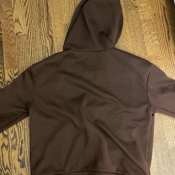 Brown zip up hoodie - Picture 1 of 2